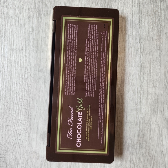 Too Faced Chocolate Gold Bar Ultra Rare Eyeshadow Palette BNWT. - Picture 9 of 9